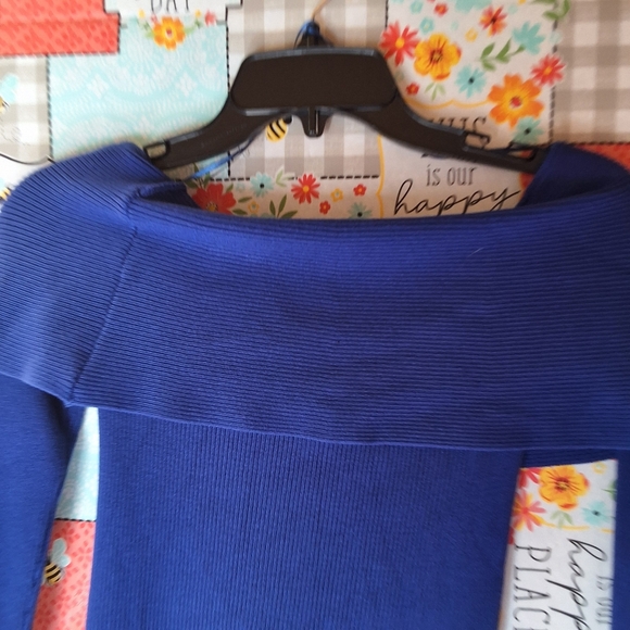 NWT INC EMBELLISHED OFF THE SHOULDER SWEATER - Picture 5 of 11